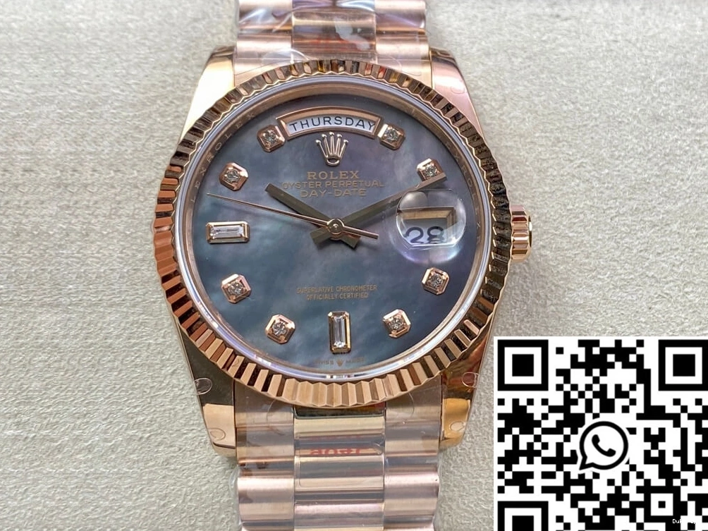 Date GM DailyWear 36MM 921 Rolex Day 118235 Factory Rose Gold 0816